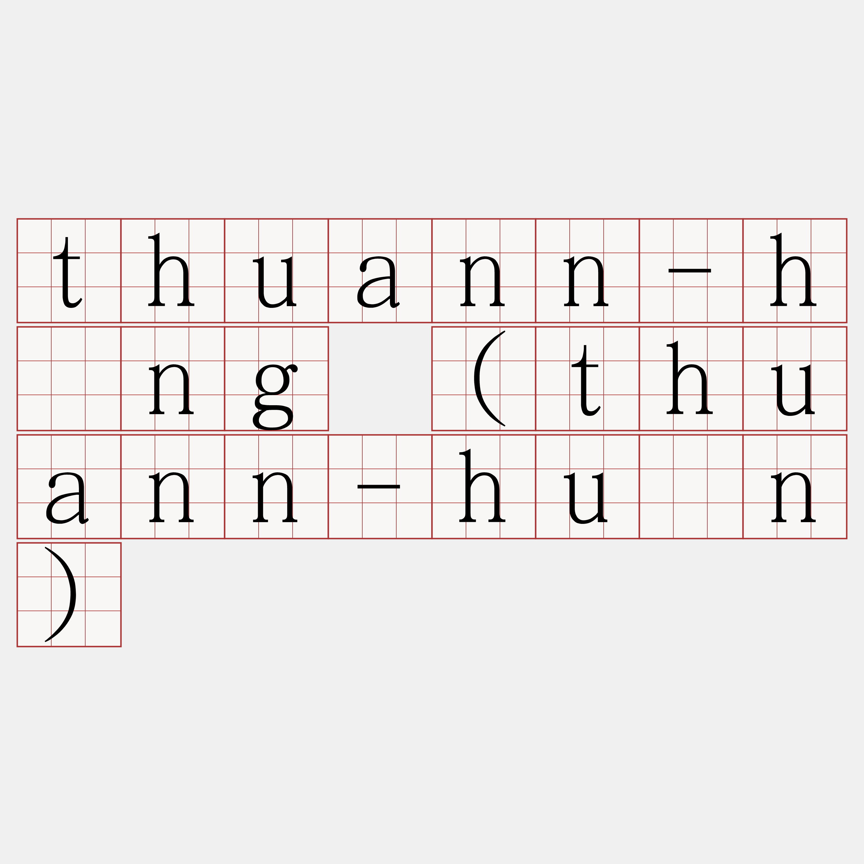 thuann-hîng (thuann-huân)